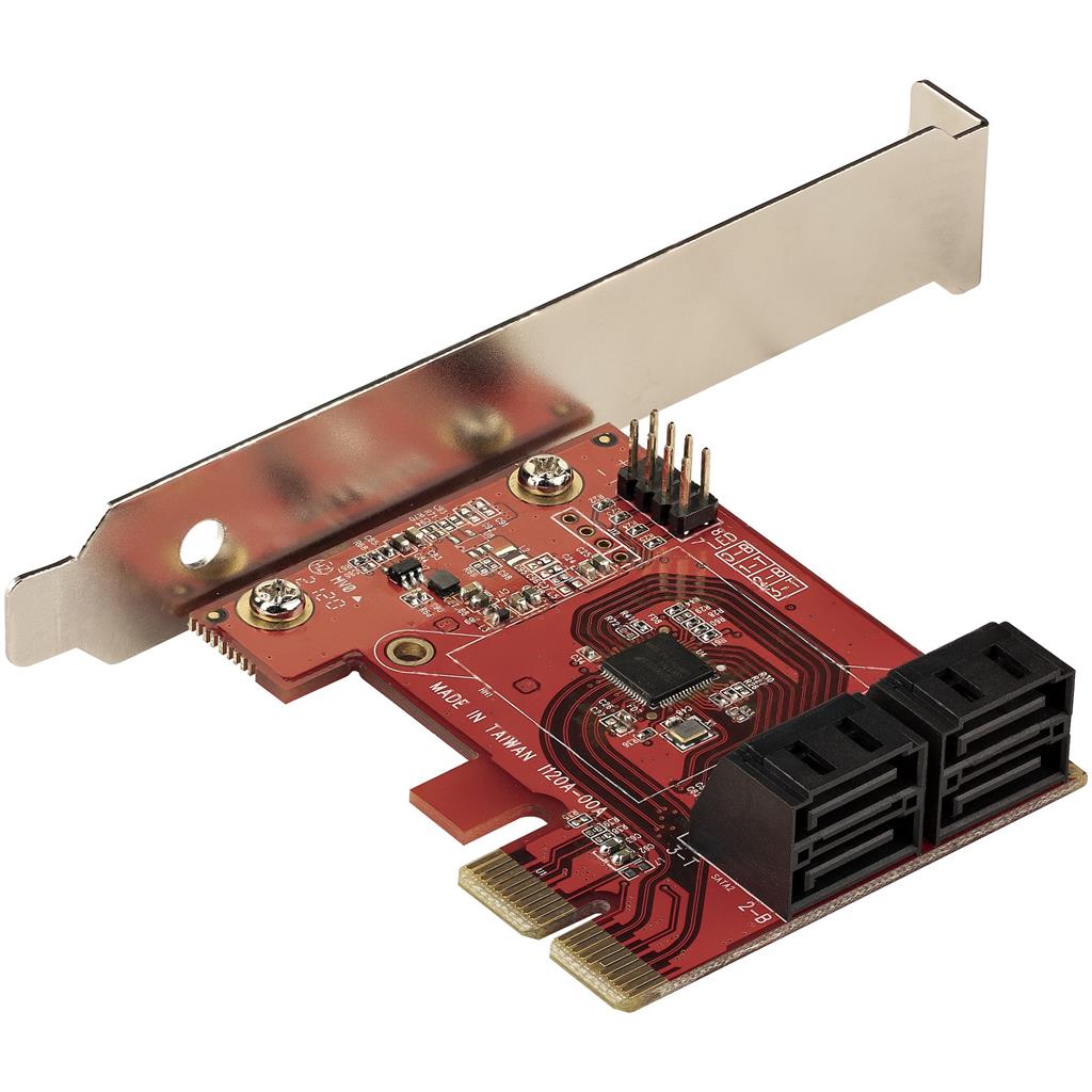 SATA PCIe Card 4 Ports 6Gbps Non-RAID SATA PCIe Card 4 Ports 6Gbps Non-RAID